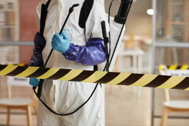 Professional Blood Cleanup technician working in Plainfield, NJ